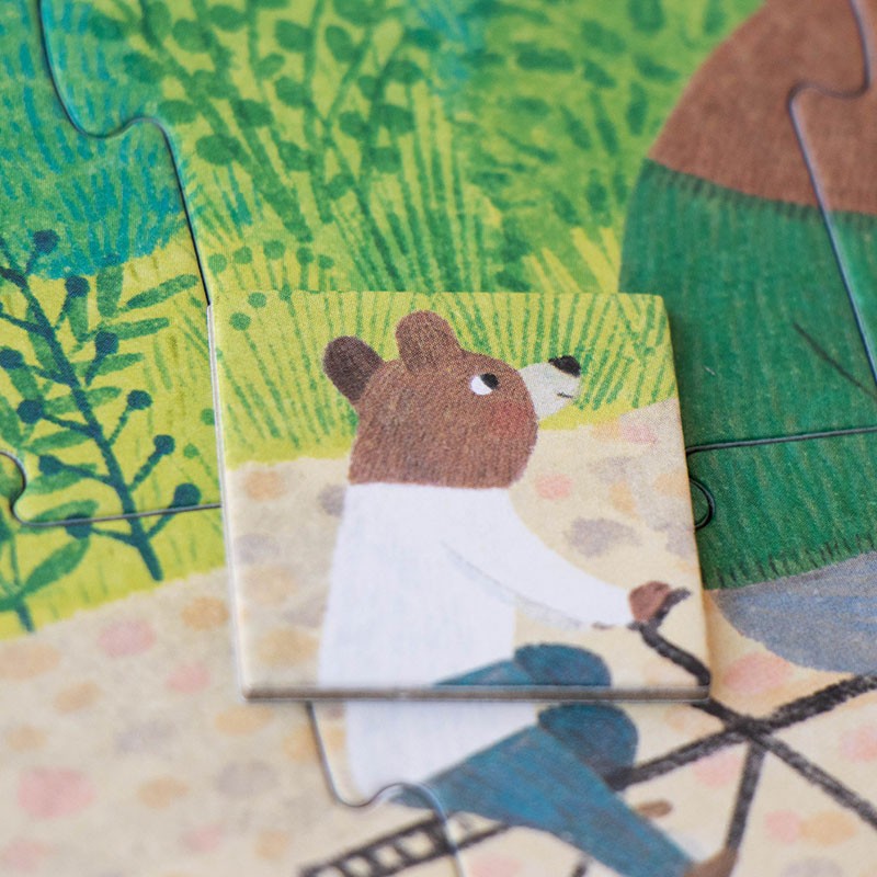 puzzle y juego de historias